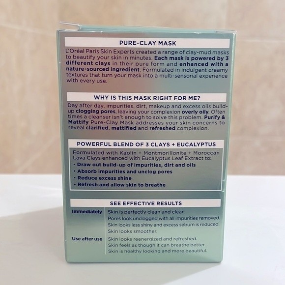 L'Oreal Paris Skin Expert Pure Clay Face Mask - Picture 3 of 4